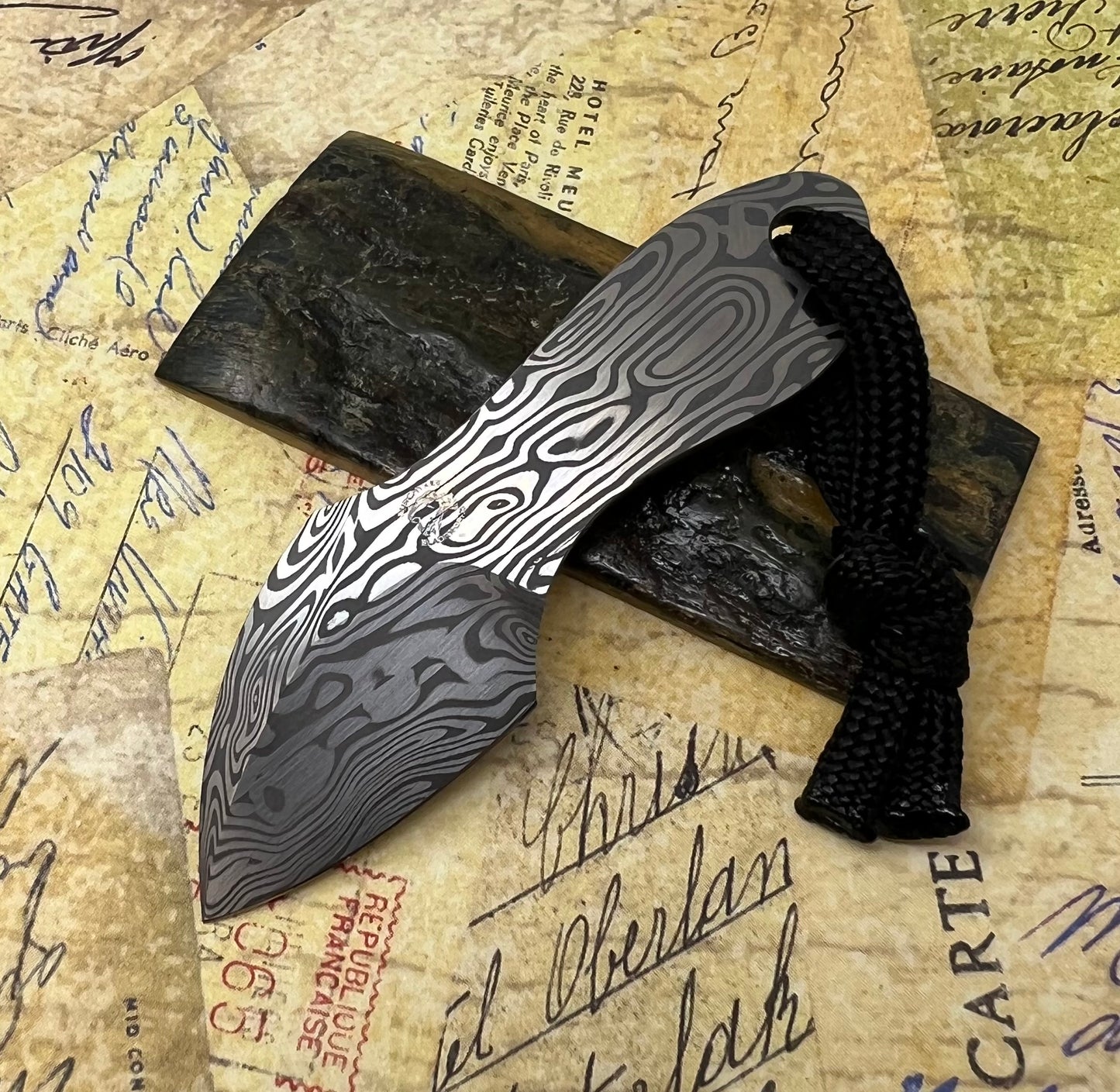 Damasteel Pocket Blade