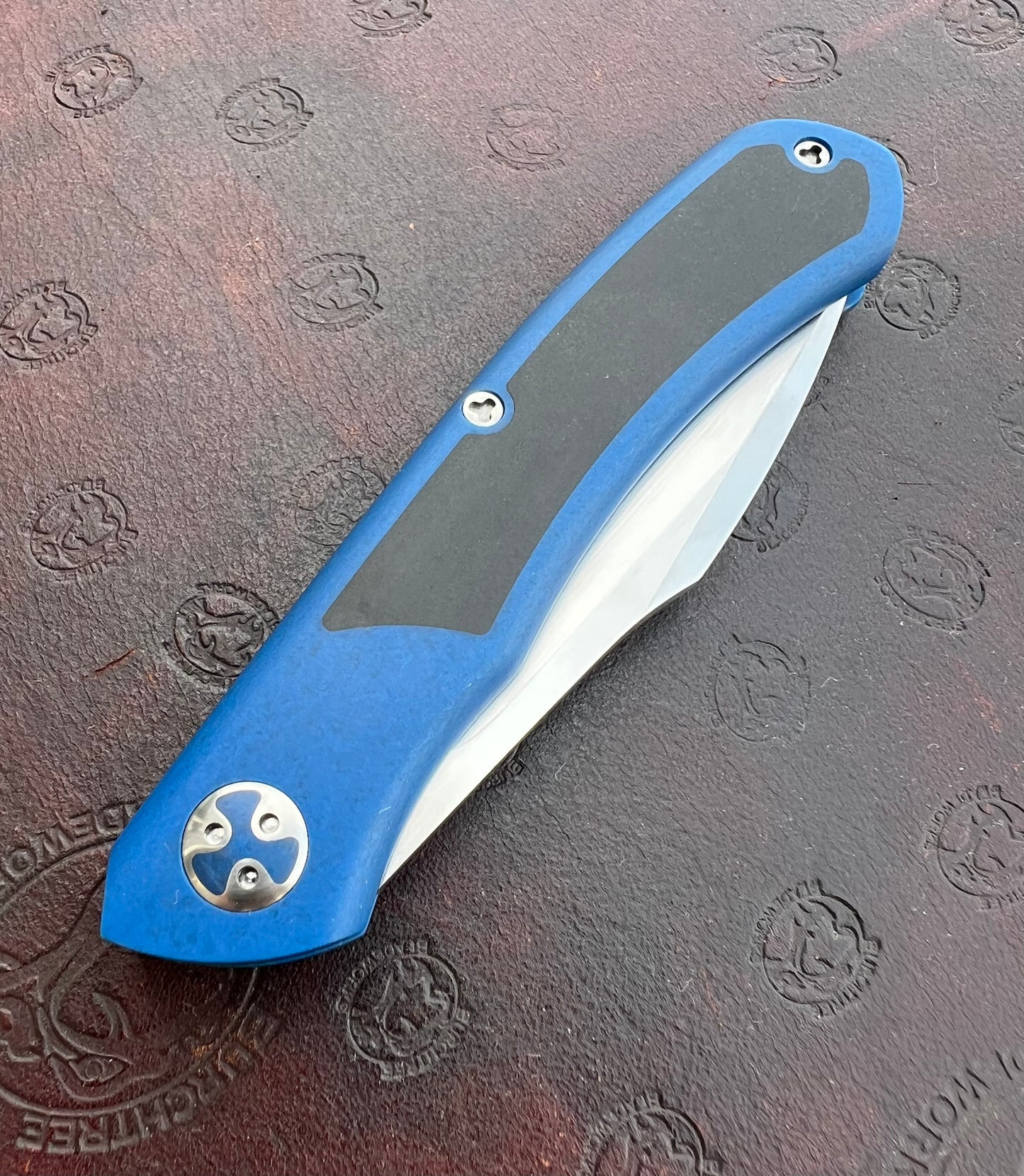 Blue Glass Slipjoint