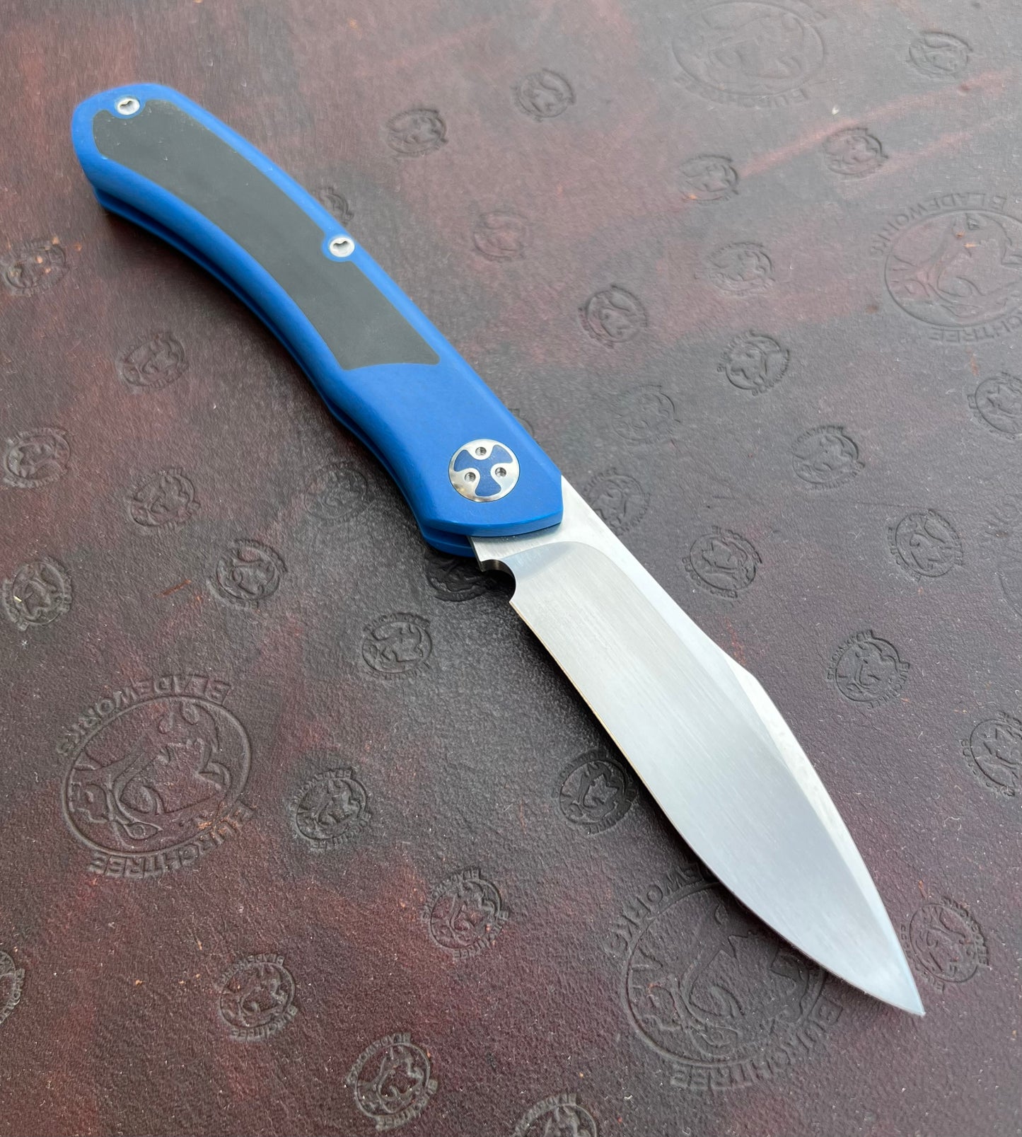 Blue Glass Slipjoint