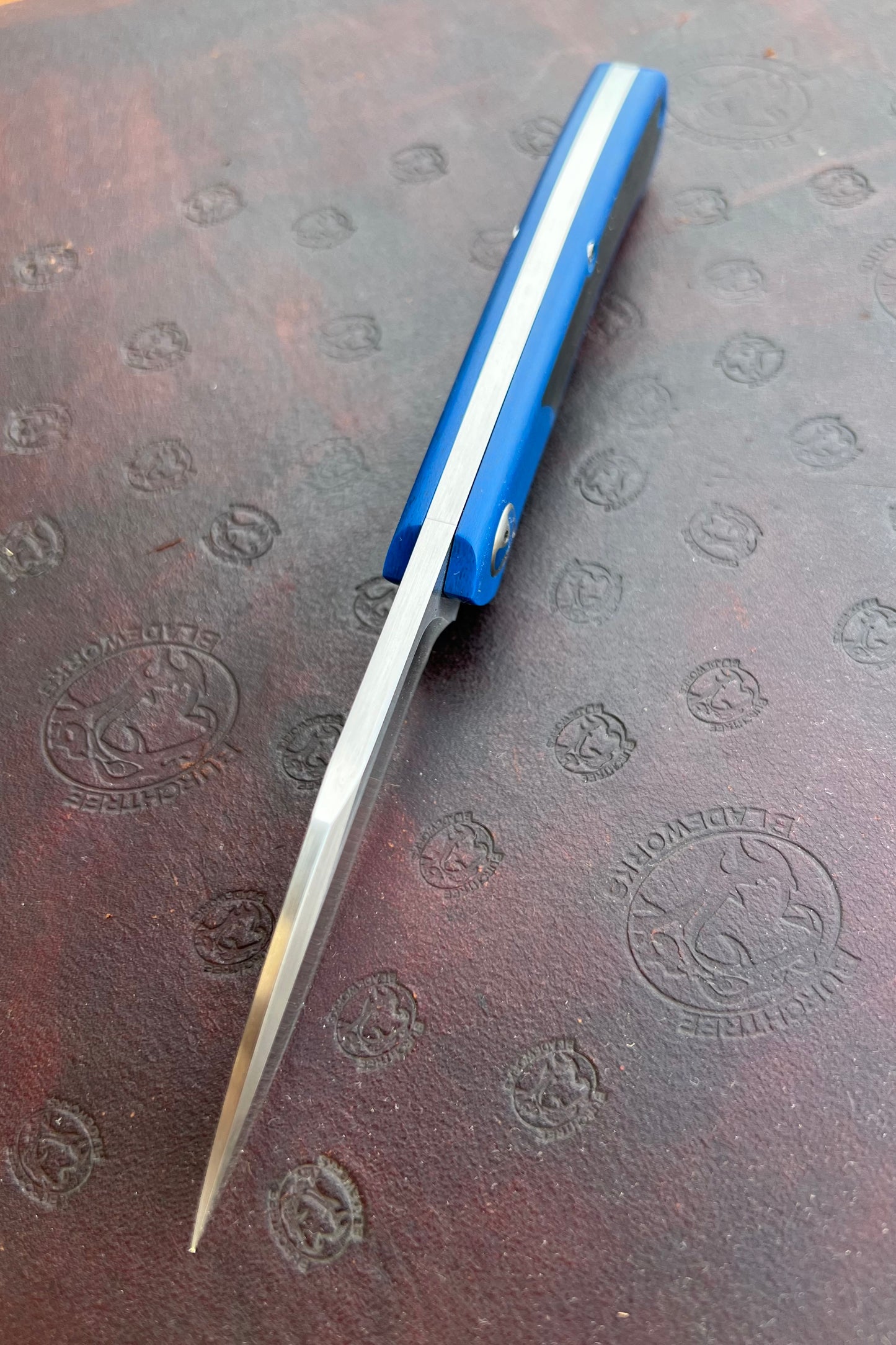 Blue Glass Slipjoint