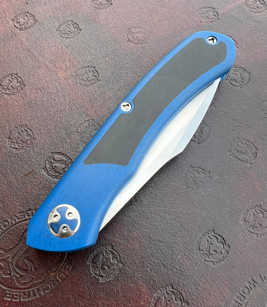 Blue Glass Slipjoint